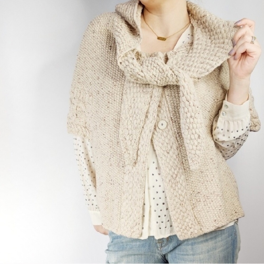 Hooded sweater from Anthropologie